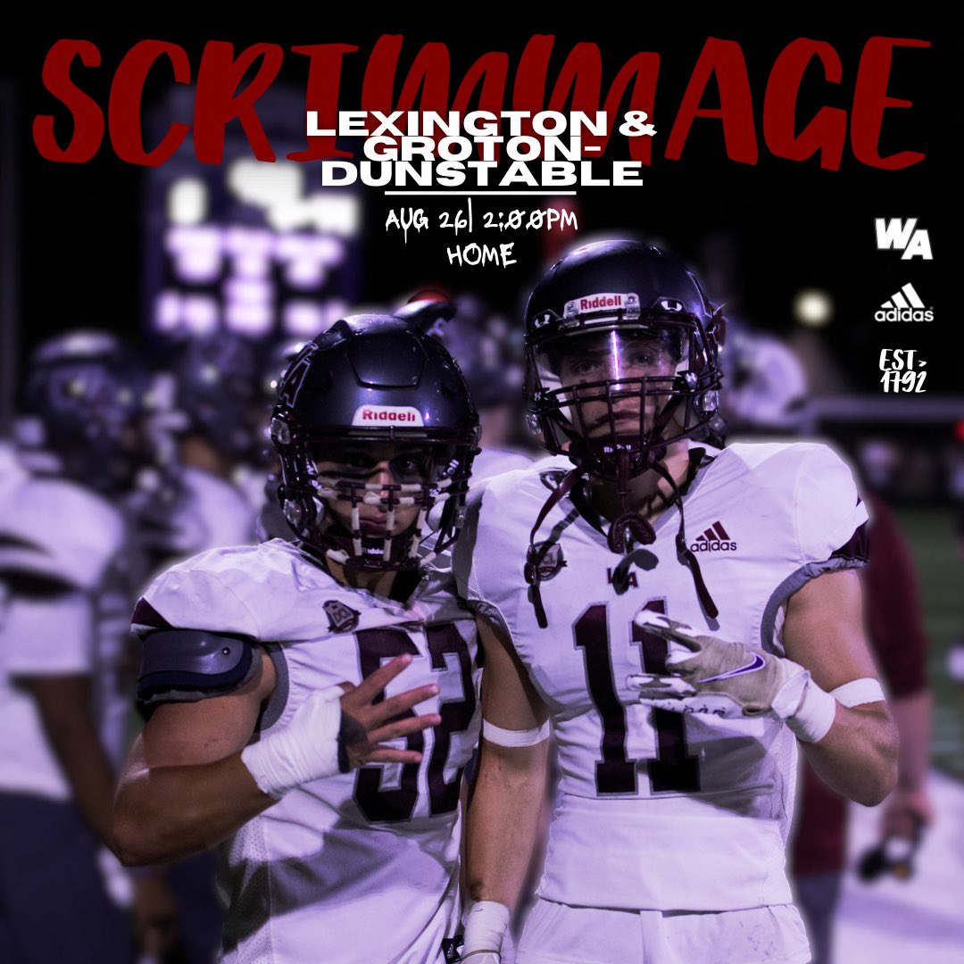 Scrimmage day- Aug 26| 2pm at the Haunted 🏚️