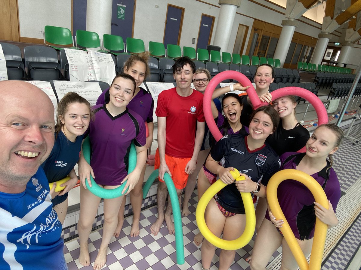 Weekend number 2 Scottish Swimming Teaching Qualification well &amp; truly underway with this crazy bunch.
1 session in the pool complete. Now time teach some swim skills 1-4! Shetland Hurricanes ACSC &amp; Shetland Recreational Trust in good hands. 
<a href="/ScottishSwim/">Scottish Swimming</a>
<a href="/ClickiminLC/">Clickimin Leisure Complex</a>