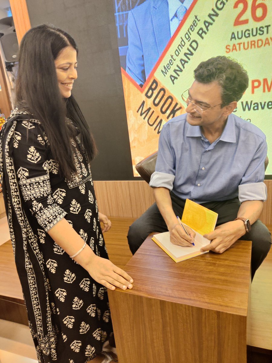 Tomar_Charul's tweet photo. Absolutely thrilled to have met @ARanganathan72 in person today! Such an inspiration and talent. #FanMoment https://t.co/HEhMsfbrav