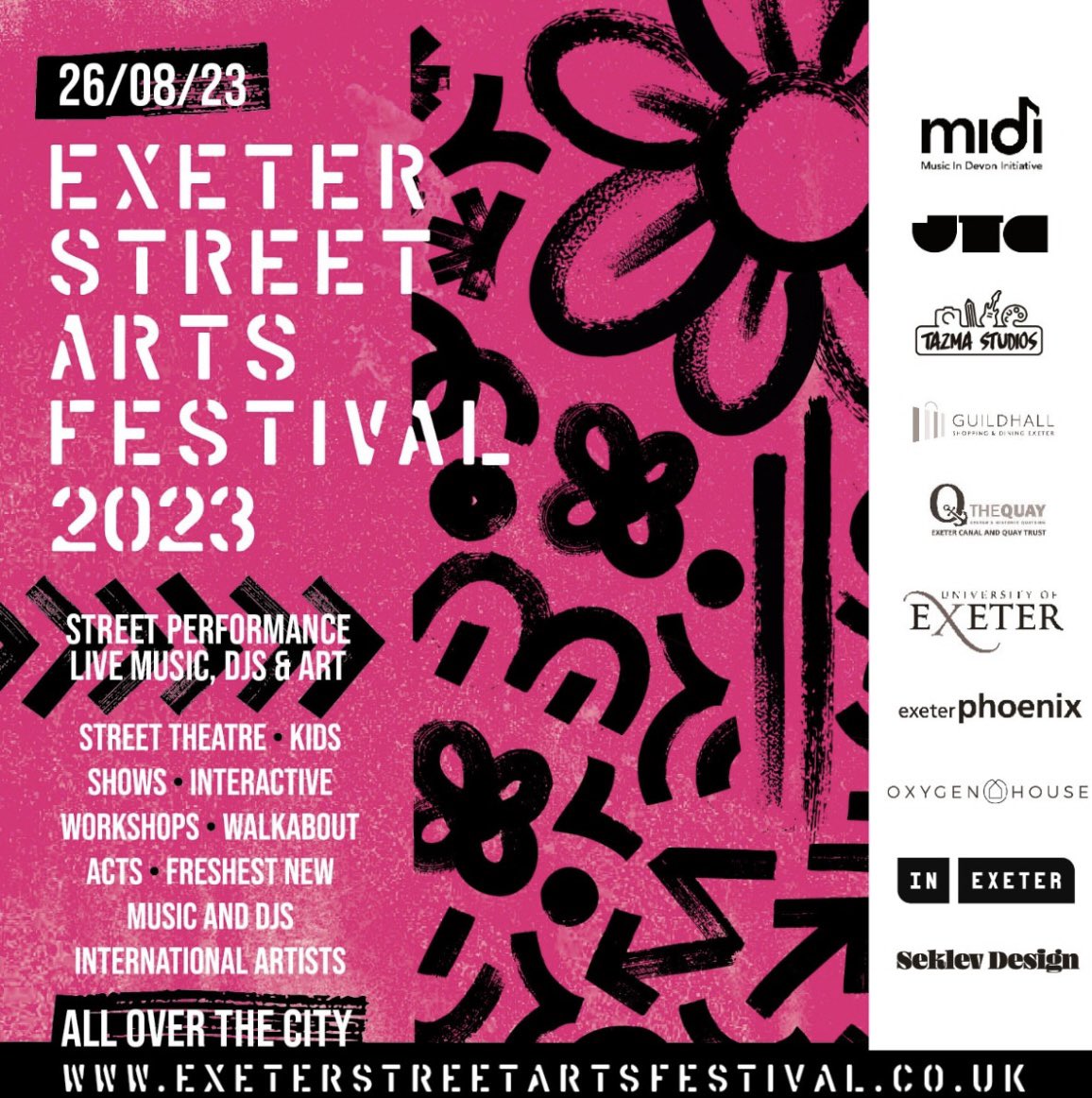 Mr_John_Harvey_'s tweet photo. There’s sooooo much happening in #Exeter City Centre today…
…the #StreetArtsFestival, the independent market by the Cathedral, the #ExeterLibrary Big Kids Takeover Day and local artisans in #Princesshay… 👏🏻🤩 #LoveExeter #ExeterIndies https://t.co/L1zopET18z