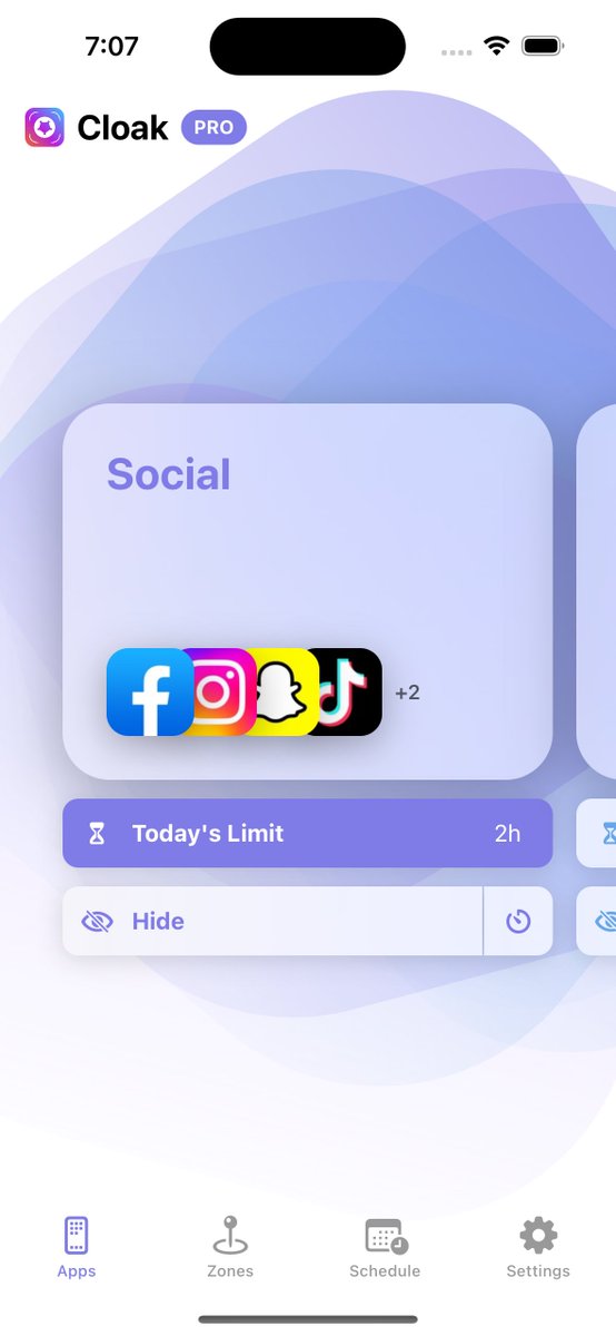 cape_app's tweet photo. Meet “Cape” - our fresh new name. Hide or block your apps based on usage, time of day, or your location. 

New appearance settings and alternative icons are now available in version 3.1.

Pro version is now on SALE until August 31st. https://t.co/f42IsWj2ma