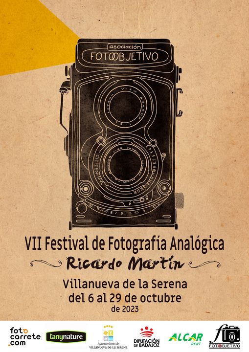 Del 6 al 29 de Octubre, se celebra en #VillanuevadelaSerena, #Badajoz, el 7º Festival de Fotografía Analógica 'Ricardo Martín'.  Expos y actividades en #FotografiaAnalogica. 
Organizado por la Asociación Fotoobjetivo.

#analogicphotography #photography #photographylovers