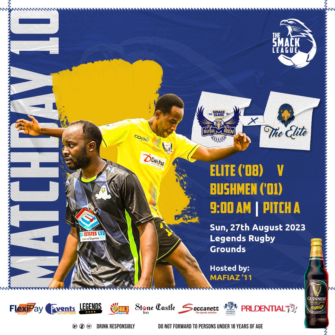 Bushmen01's tweet photo. We take on @smackelite on Match day  10 @TheSMACKLeague ... Follow the action @LegendsKla 📌 https://t.co/5Z5z2RgriT