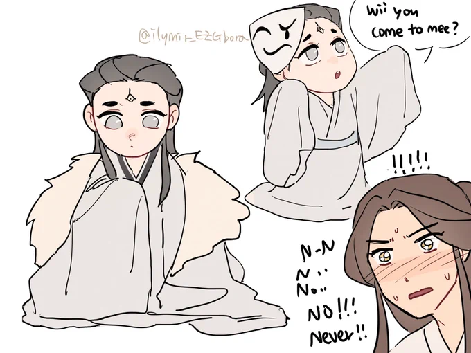 Junwu turned into a baby (….?)
#junwu 