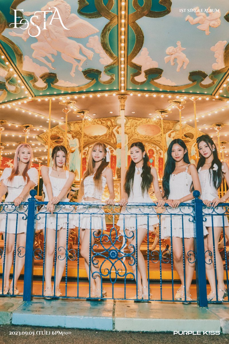 RBW_PURPLEKISS's tweet photo. [#퍼플키스]

1st Single Album [FESTA]

🎡 CONCEPT PHOTO 🎡
🎆 PURPLE KISS 🎆

2023.09.05 6PM RELEASE✔

#PURPLE_KISS #FESTA #7HEAVEN https://t.co/QAgcPqZuCB
