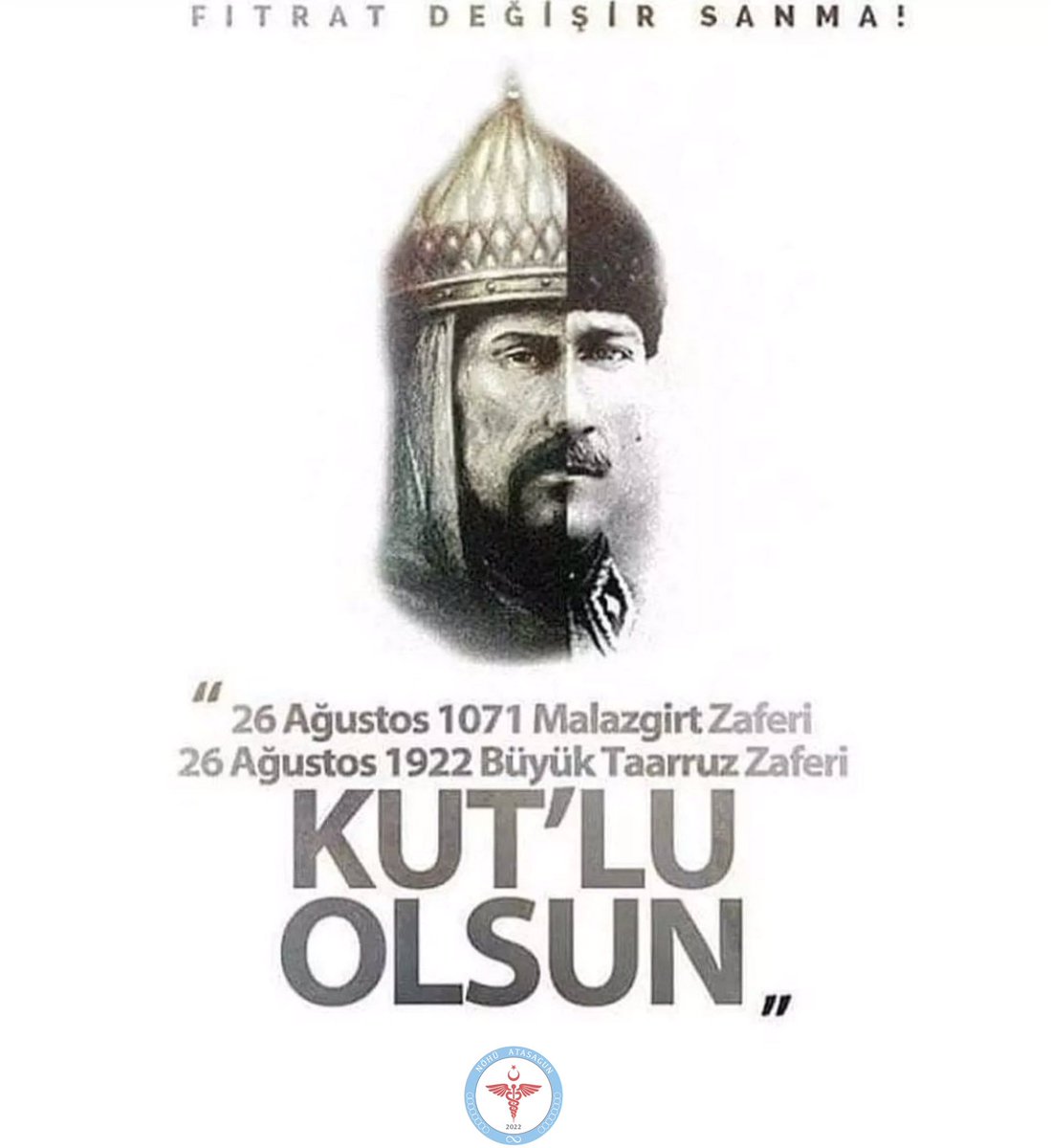 atasagunohu's tweet photo. Ecdâdımızın heybeti ma'rûf-u cihândır.
Fıtrat değişir sanma bu kan yine o kandır! 
#MalazgirtZaferi #BüyükTaarruz🇹🇷
#14mtd #atasagunohu https://t.co/wIR1y4dRfQ