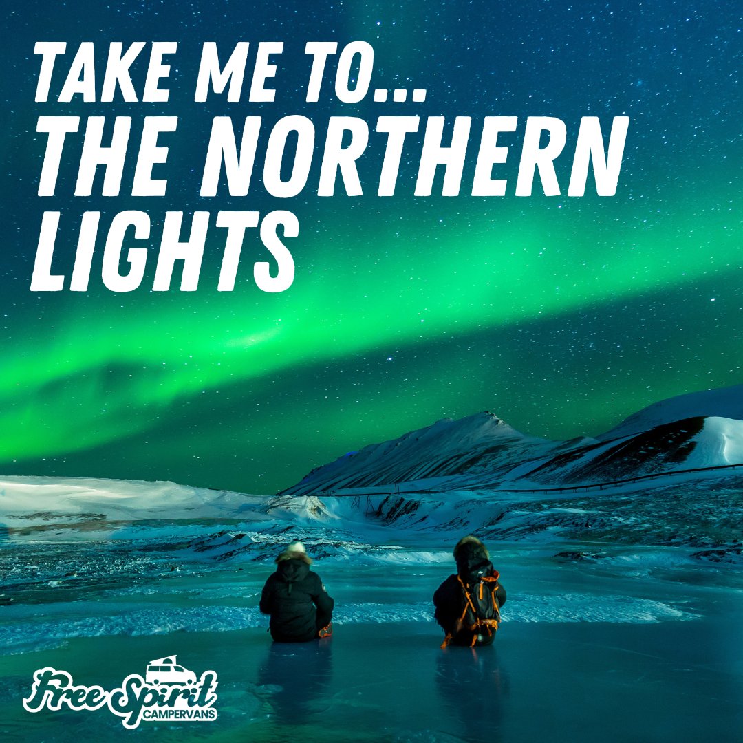 Take me to… The Northern Lights
🇳🇴 God reise, venner! (Happy travels, friends!)
Read our blog about more awe-inspiring destinations in magical Norway!
bit.ly/3OK5FZr
 #campervanlifestyle #familycamping #campervanconversion #europe #norway #northernlights