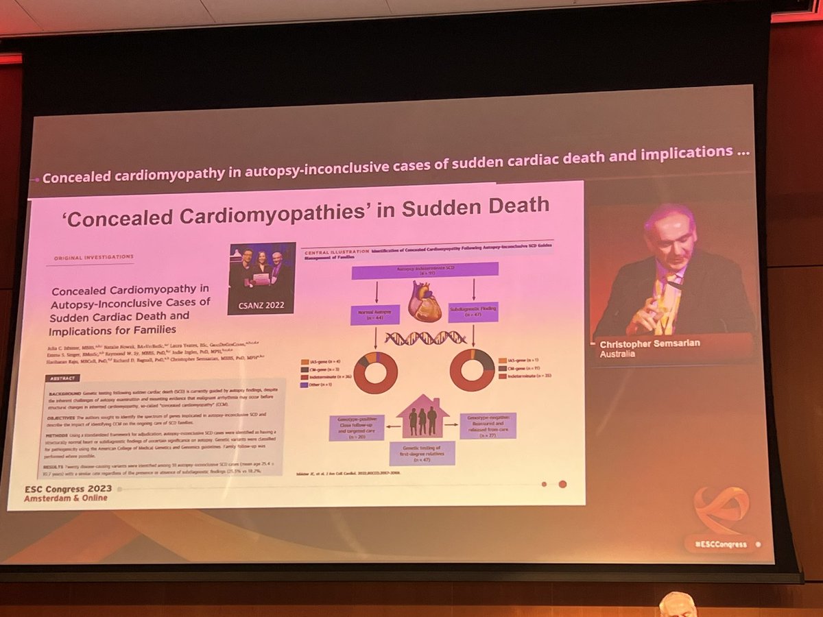 BondueAntoine's tweet photo. Very exciting data at #esc #session on genes and gene editing in heart failure! A quick but very efficient look into the (close) future! 🙏#escgenomics @CSHeartResearch @AndreasZeiher @SilviaPriori1 @laurazelarayan2 @GiaccaMauro https://t.co/UrKqyaliHm