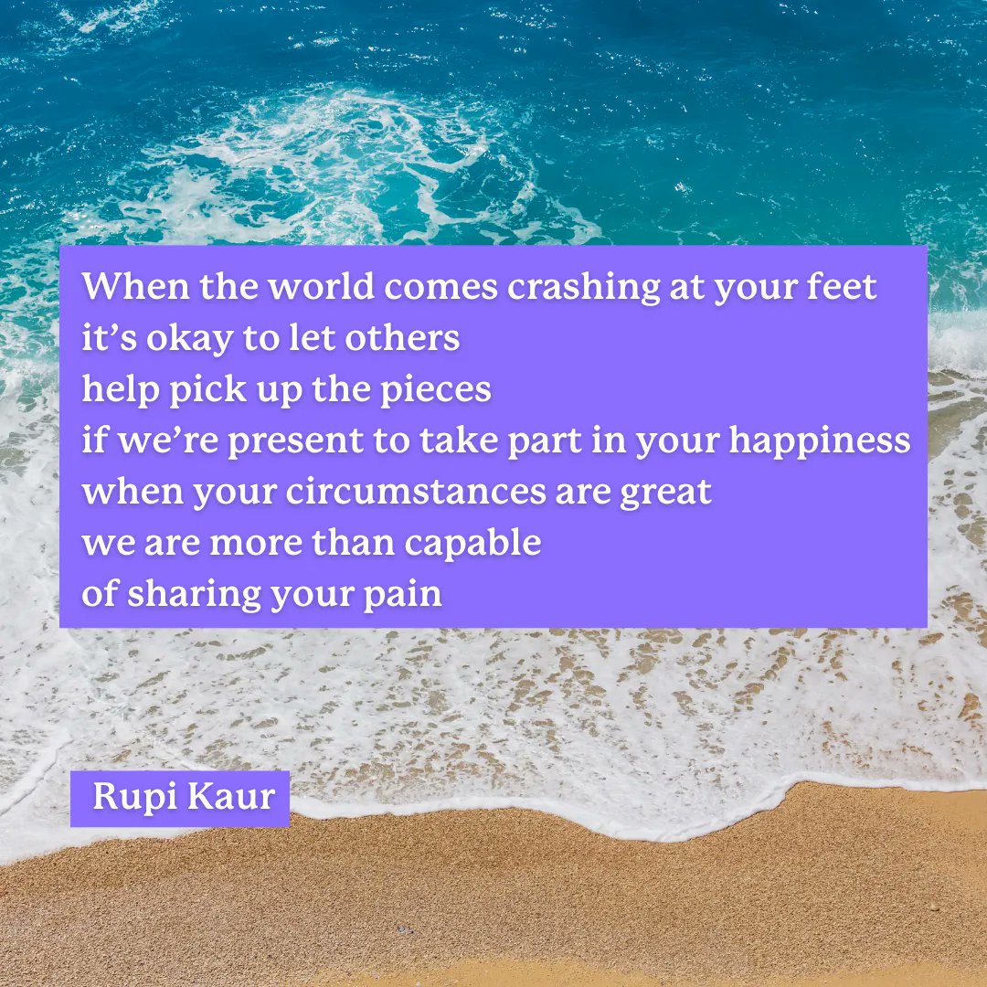 We are capable of sharing your pain. 

We're here for you if you need us 💜