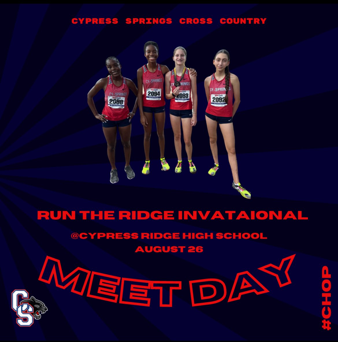 CySpringsXC's tweet photo. Where are here competing at #CyRidge https://t.co/Ckp5CdieA9