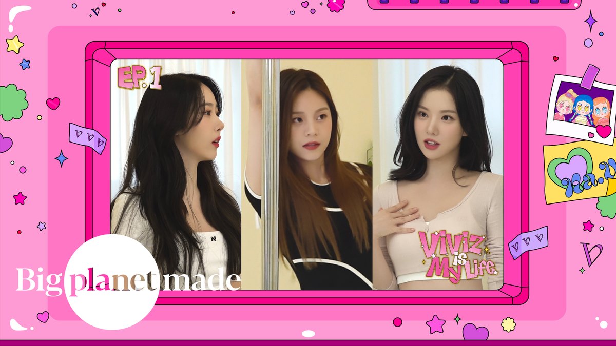 VIVIZ_official's tweet photo. [#VIVIZ] 🎞

VIVIZ is My Life EP.1 | 폴 업💪 폴 업💪

🔗 https://t.co/Fixap6HVDD

#비비지 #은하 #EUNHA #신비 #SINB #엄지 #UMJI
#VIVIZ_is_My_Life https://t.co/wXIiLGX5vx