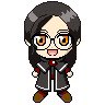 q_e_o_c's tweet photo. 平成のブログアイコンみたいでカワイ❣️
#まめねことレオス 
#シェリンの証拠品 
#灰画 

萌える！アバターメーカー - フリー素材キャラをカンタン作成 #無料 #萌え #ドット絵 #dotPicture #pixelart #avatarmaker  https://t.co/wdRG89VU7G https://t.co/ITXEobmdcG