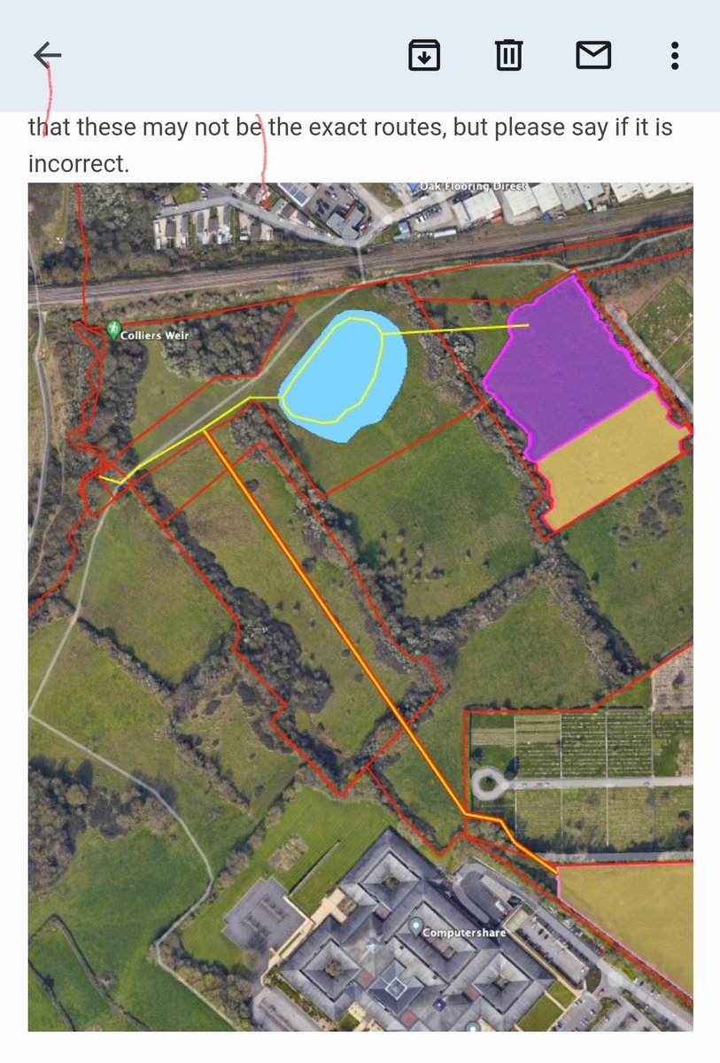 Can you spot the difference? The council officer submitted plans to Committee verses reality. There seems to be an omission of the actual burial sites, on purpose 🤔? Surely this is poor even for @BristolCouncil what has happened to planning ? #notfitforpurpose