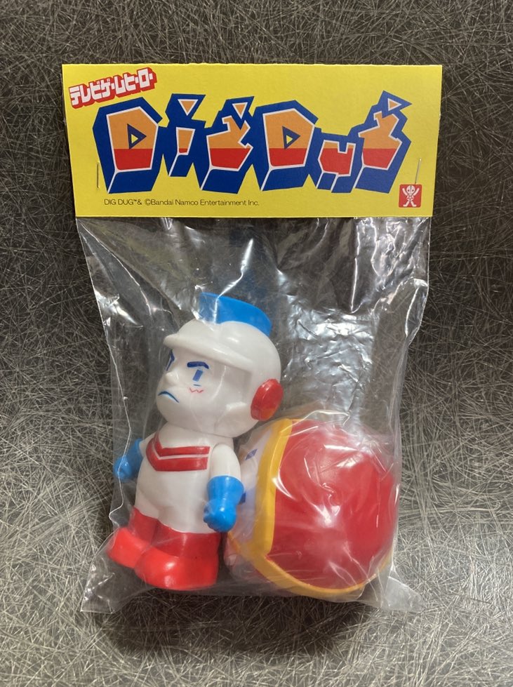 3時だよ！ソフビ紹介
【DIGDUG】

UNCUT
テレビゲームヒーロー
WF2023夏

丸腰店主の玩具紹介
あなたのソフビ紹介

#ソフビ #自作シール #シール