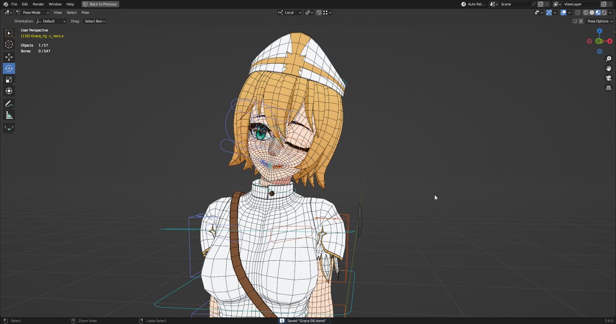 AceMakerNA's tweet photo. Continuing development for the 3D Arena brawler #RuneOfPower  Showing off a bit of the model for "Grace" 

Join the discord: https://t.co/2xTIJtFT5d #gamedevelopment #gamedev #indiegame #indiedev #3D #gamedeveloper #indiegames https://t.co/OukO1oyndL