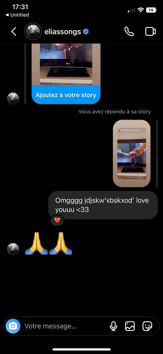 miniroussebora1's tweet photo. Je pense que c est le moment de rappeler que Monsieur Elias connais mon existence AAAAAAAH @EliasSongs 🫶🏻 https://t.co/6Qm07O1CVk