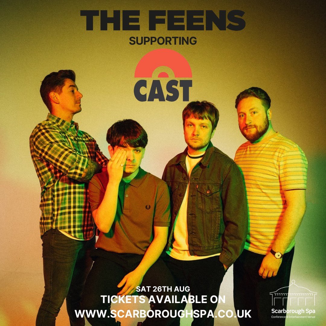 Tonight! Remaining tickets linktr.ee/feensband 🔗 <a href="/scarboroughspa/">Scarborough Spa</a>