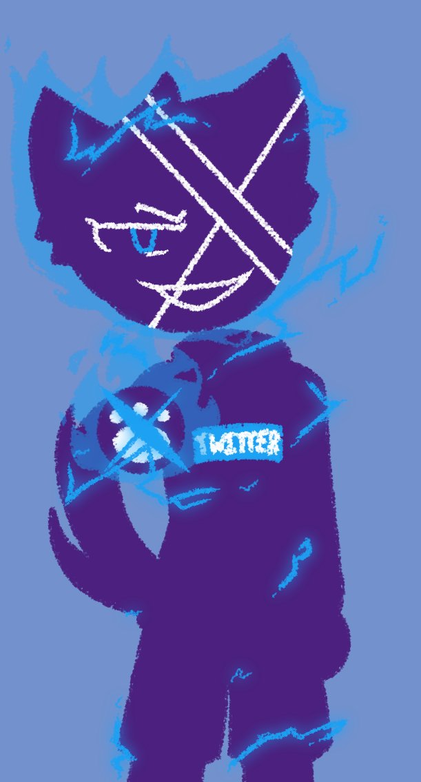 Loblaster2's tweet image. I may or may not have gone hard making stuff for my parody/RP account- =w=" #purrfectapawcalypse