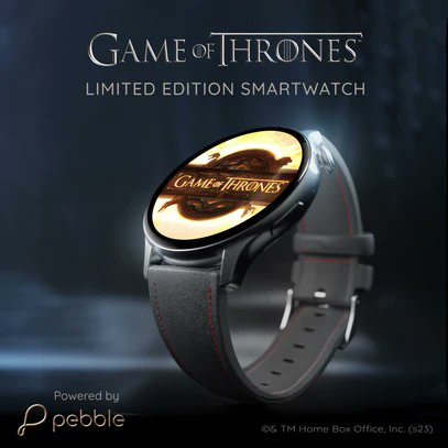 AutonomicsWeb's tweet photo. Pebble's Game of Thrones Smartwatch with Bluetooth calling launched in India.
#Pebble #GameOfThrones #Pebblesmartwatch https://t.co/KTn1hYCLZN