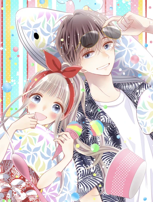 夏ですね 今年は何しました?少し前の扉絵置いておきます#ういこん 
