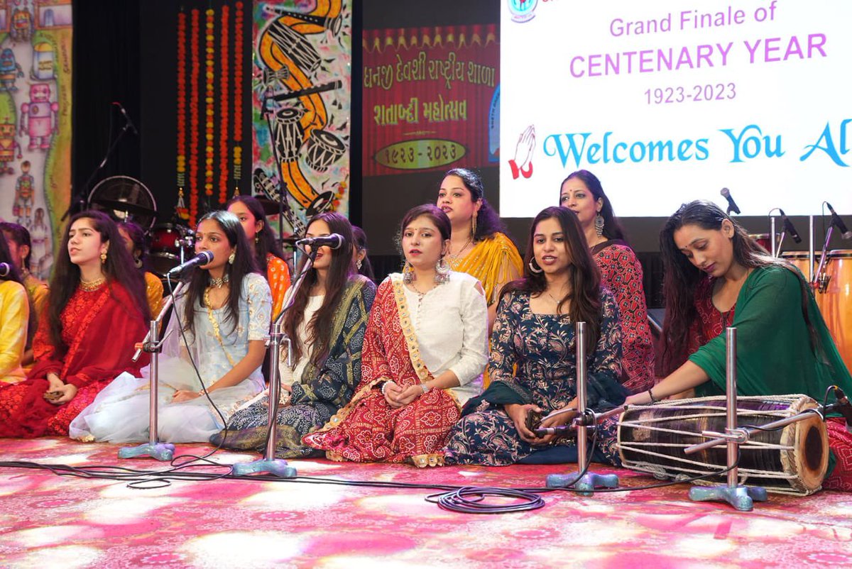 manoj_kotak's tweet photo. Today Attended the Grand Finale of the Centenary Year of Sheth Dhanji Devshi Rashtriya Shala at Zaverben Popatlal Auditorium in Ghatkopar - East. A truly inspiring event celebrating a hundred years of educational excellence! 

On this Occasion Chancellor of Somaiya Vidyavihar University Sameerbhai Somaiya, Sheth Dhanji Devshi Rashtriya Shala Trustee & President Smt Manjulaben Shah, Bhalchandra Shirsat, Vamanbhai Mehta, Kantibhai Goshar, Nitin Dedhia, Smt Hema Shah, Bimal Gala, Smt Bhadra Shah, and other dignitaries were present.