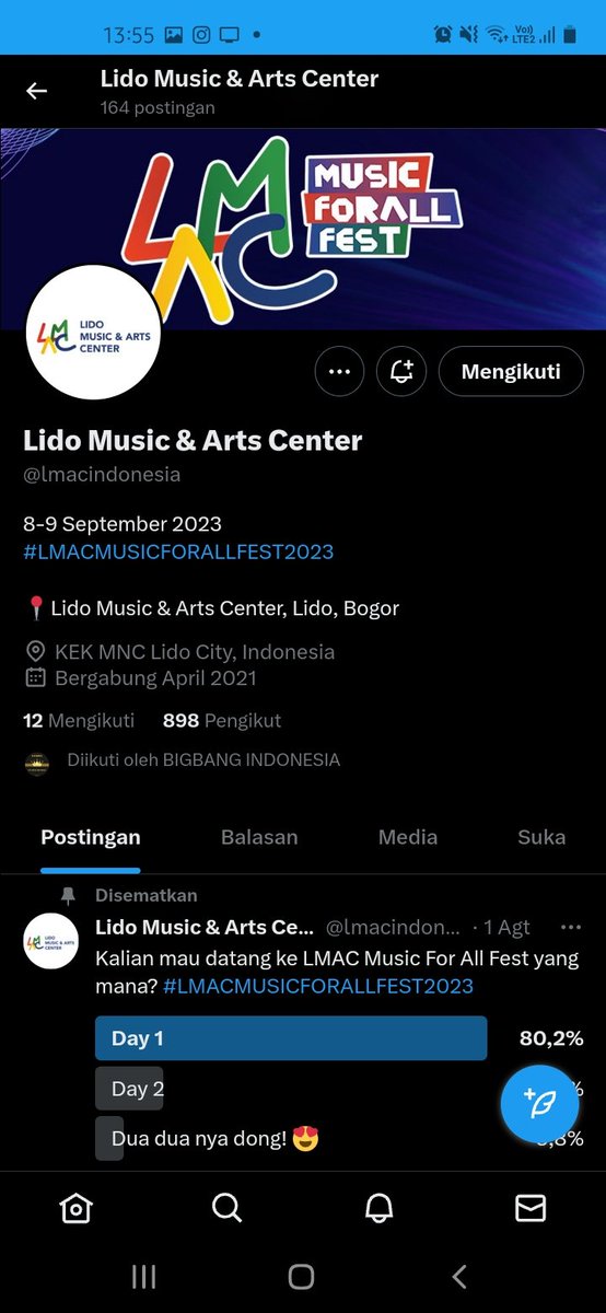mooncyia's tweet photo. @VIPRoom_ID @lmacindonesia #LMACMUSICFORALLFEST2023
#VIPROOMIDxLMAC https://t.co/xnwlf5dsI0