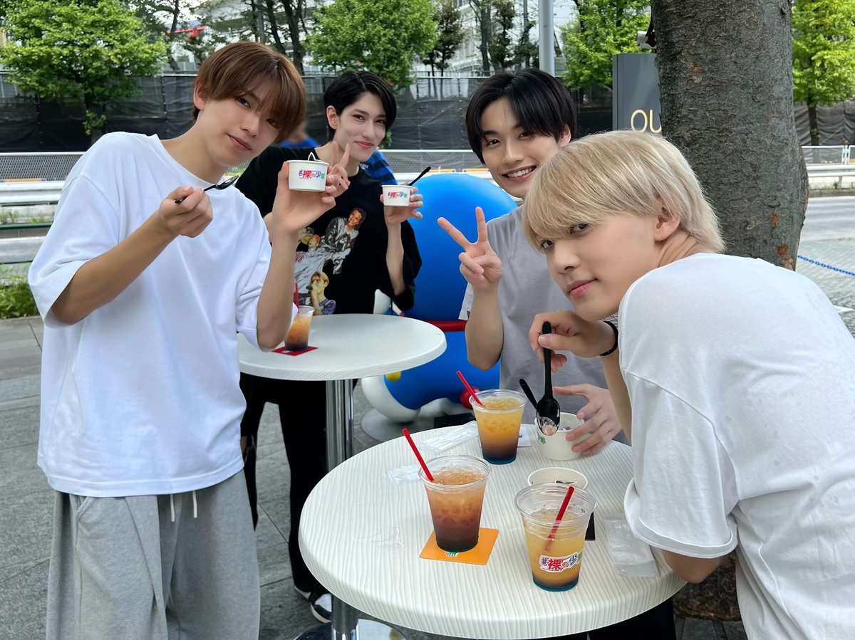 jr_official_X's tweet photo. 「 #マイナビサマステライブ俺たちがミライだ！！ 」

公式サポーターを務める  #少年忍者 がサマステにお邪魔しました🥷✨

#サマステ2023 もいよいよ明日まで🍉
最後までこの夏を楽しみましょう🌻

#ジャニーズJr https://t.co/9qYG5SAHnK