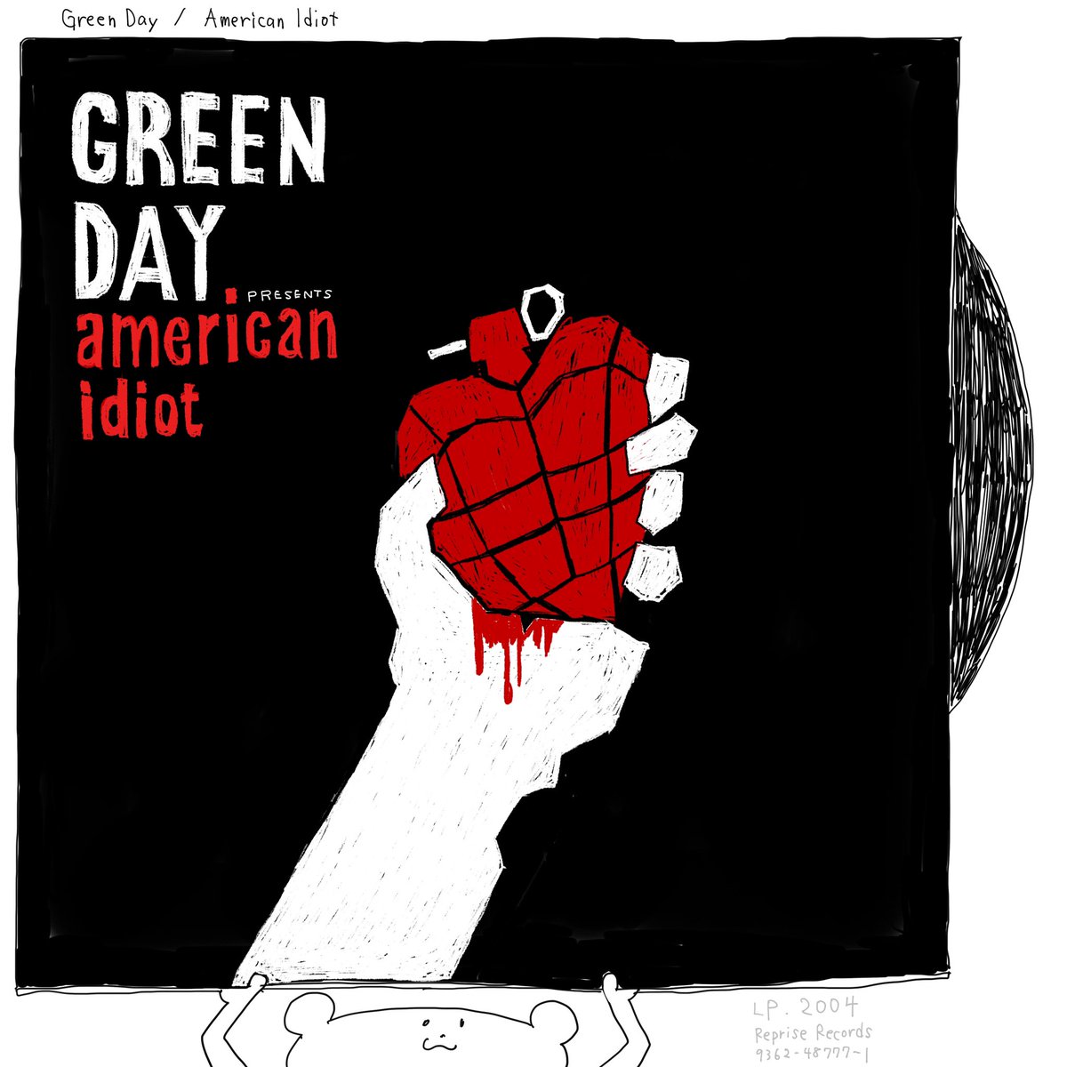 まいにちレコード860
Green Day / American Idiot

#まいにちレコード #レコード #イラスト #everydayrecords #vinyl #record #punkrock #poppunk #greenday #repriserecords #illustration