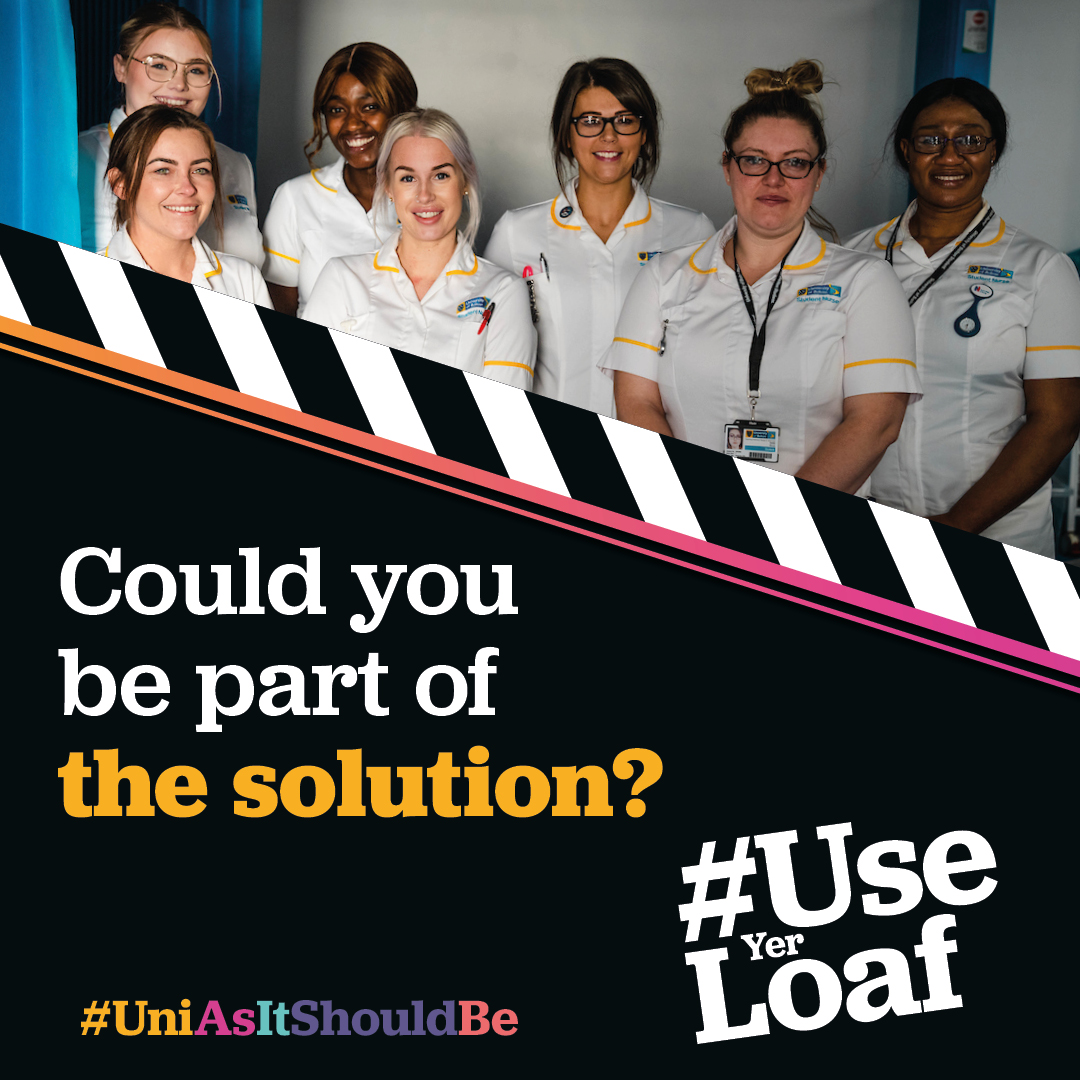 Uni_GreaterMcr's tweet photo. Everyone deserves to receive the care they require.🙌
You can make sure others get that with an #AdultNursing degree.✅
#UseYerLoaf ...and choose #UniAsItShouldBe.😁
Learn more👉: https://t.co/dA3uThi1OX
#BoltonUni🎓#NHS💙#Nursing #Healthcare https://t.co/ZWrV3MAe94