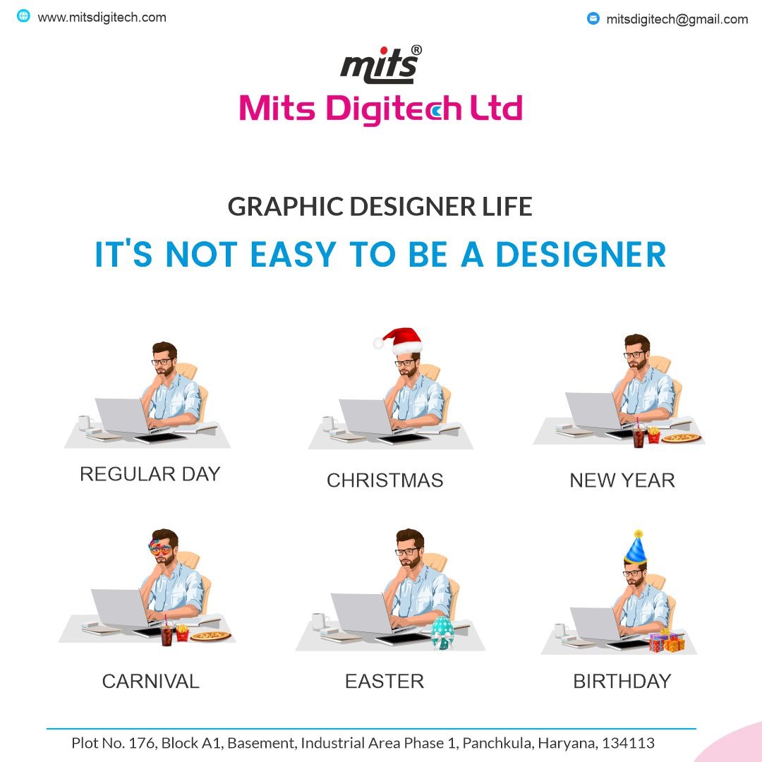 mitsdigitechltd's tweet image. &quot;Behind Every Stunning Design Lies a Graphic Designer&apos;s Tough Journey 💪&quot;
Understanding a Graphic Designer&apos;s Journey.
.
.
.
+91 76578 84050
.
mitsdigitech.com 
.
#mitsdigitechltd #graphicdesigners #Designers #TwitterX