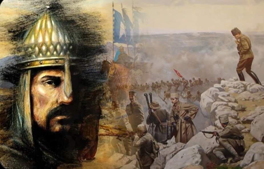 yavasmustafa35's tweet photo. 26 Ağustos 1071 / 26 Ağustos 1922 ve sonsuza dek bu toprakları Türk'ün vatanı yapan Sultan Alparslan'a, Gazi Mustafa Kemal Atatürk 'e ve tüm kahraman şehit ve gazilerimize saygı ve minnetle. https://t.co/xJch75j3Op