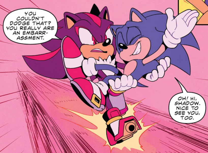 sonic x shadow - yaoi ship it - sonic