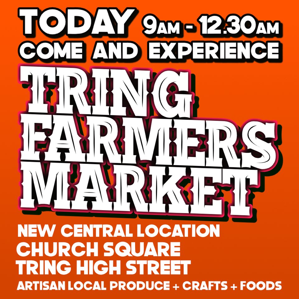 🍞🍪🍯🛍️🌥️ Come and #supportlocal at <a href="/TringFMkt/">Tring Farmers Market</a> this morning! Local honey, meat, eggs, bread, jam &amp; cakes as well as handmade crafts, cards &amp; gifts. #shoplocal from 9am in Church Square! @EverythinTring @TringRadio <a href="/TringCouncil/">Tring Town Council</a> <a href="/TringTransition/">Sustainable Tring</a>