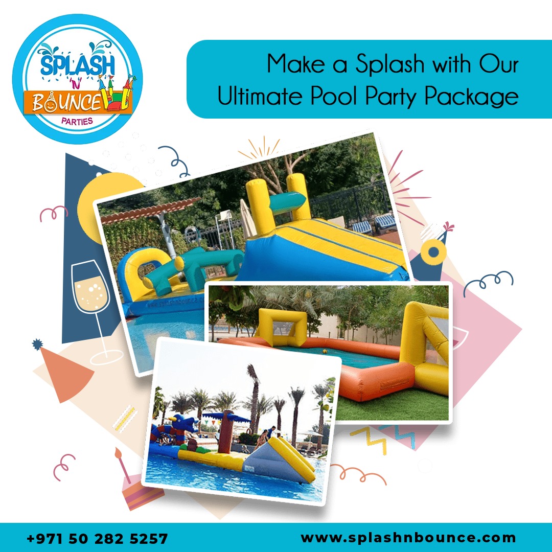 SplashnBounce's tweet photo. Dive into Luxury and Fun with Our Exhilarating #PoolPackages! Your Ultimate #Aquatic Getaway Awaits at Splash 'n' Bounce.

https://t.co/B8ZujO5yTw

#SummerSplash #UltimatePoolExperience   #VacationVibes #SplashNBounce #OutdoorCelebrations #DubaiEvents #EventPlanningDubai https://t.co/o956aGCXRM