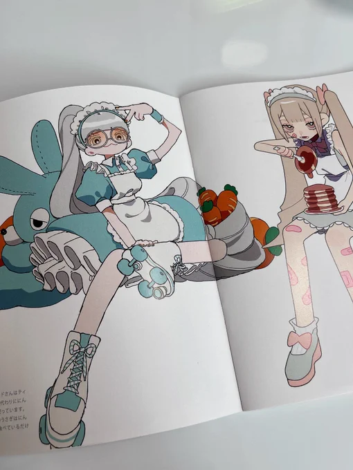 新刊メイドっぽいやつらをまとめました結構前の絵もそこそこ入っていて懐かしいです 
