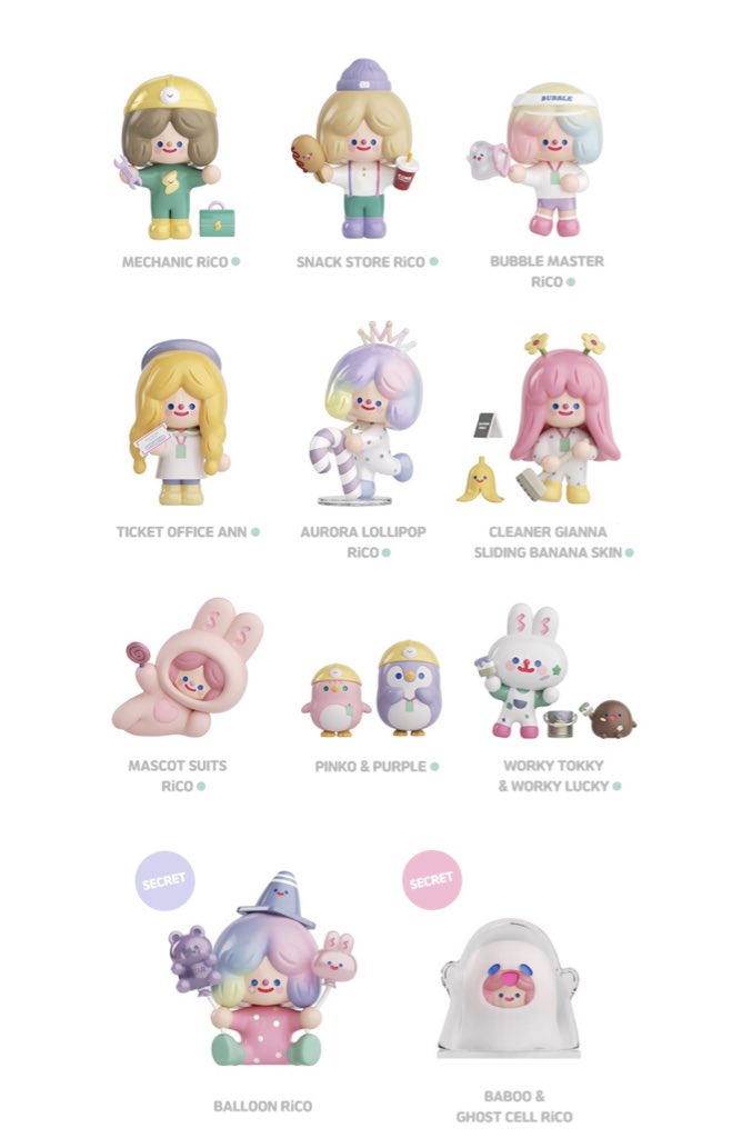 withdreamee's tweet photo. 🌈 Pre-order🇰🇷
HAPPY FACTORY RiCO TOY - RANDOM (9EA)
(ลด 10%)
🚩1 สุ่ม = 420฿
🚩ยกกล่อง (ลุ้นตัว secret) = 3680฿
🚛ค่าส่งแฟลช 50฿
✈️ส่งกลับแอร์รอ 7-14 วัน
✅รวมภาษี+ค่าส่งกลับไทย
#recorderfactory #ตลาดนัดกล่องสุ่ม https://t.co/bR5dMrs60Q