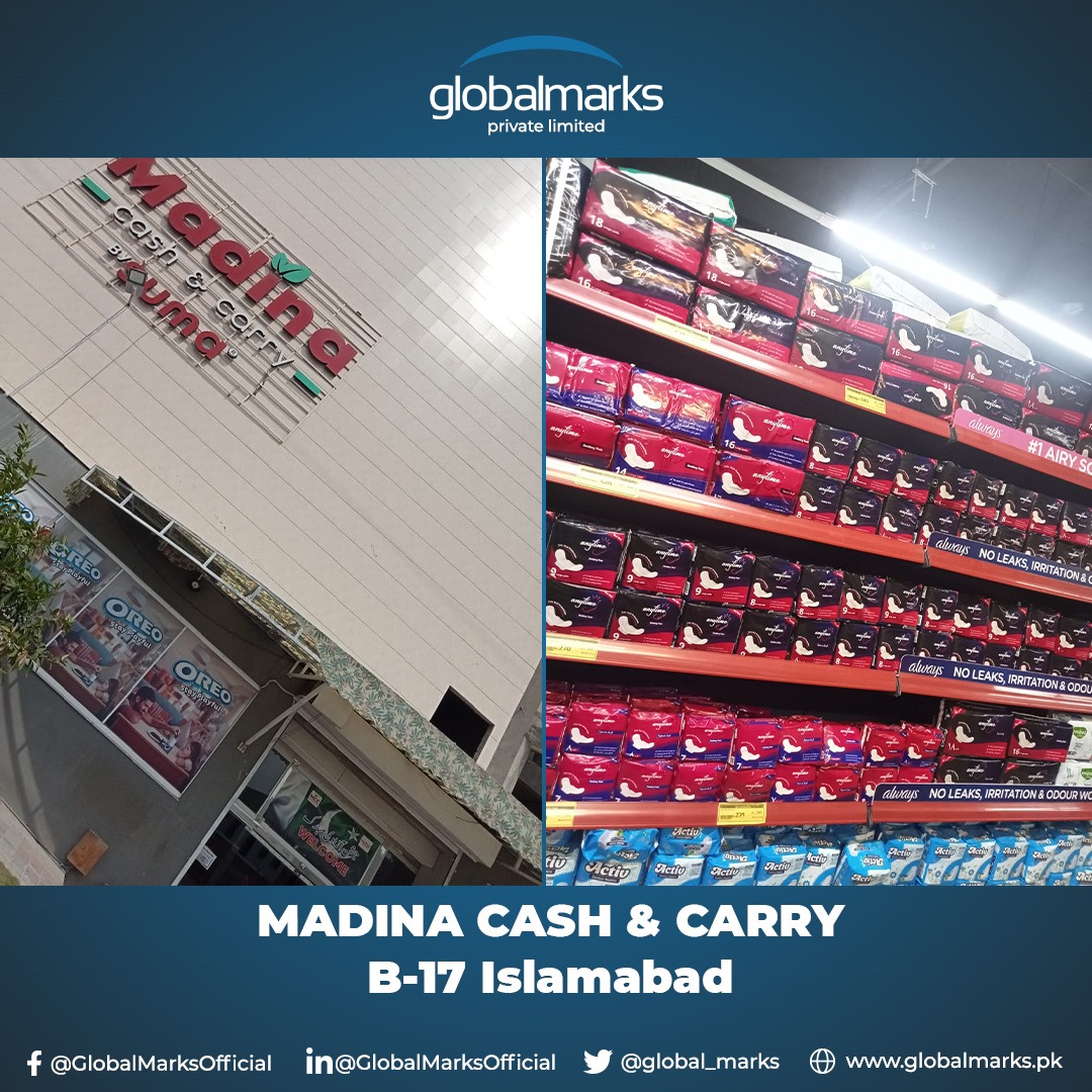 globalmarkspk's tweet photo. 📷 Exciting News! Our Products Have Found a New Home at Madina Cash &amp; Carry, B-17 Islamabad! 📷

📷 Visit us today at Madina Cash &amp; Carry, B-17 Islamabad, and discover the finest products that suit your needs! 

#globalmarks #diapia #anytime #wavy #mcc #madinacashandcarry https://t.co/Cr6IhFi0Cv