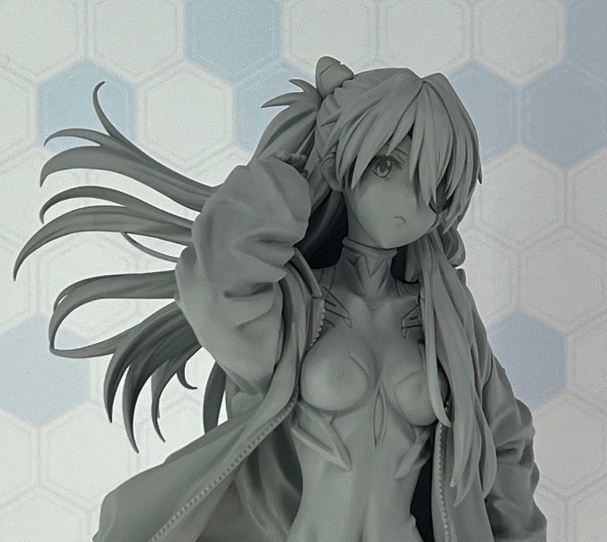 ngefigures's tweet photo. Shown at MegaHobby Expo 2023 It's SHOW TIME!! today -
New prototype from Alter - 1/7 Scale Figure - Evangelion 3.0+1.0 Thrice Upon A Time -  Shikinami Asuka Langley - Parker Ver.
She was shown off beside their previously announced Ayanami Rei, Long Hair ver. 1/7 scale figure. https://t.co/OQNKKtsX3d
