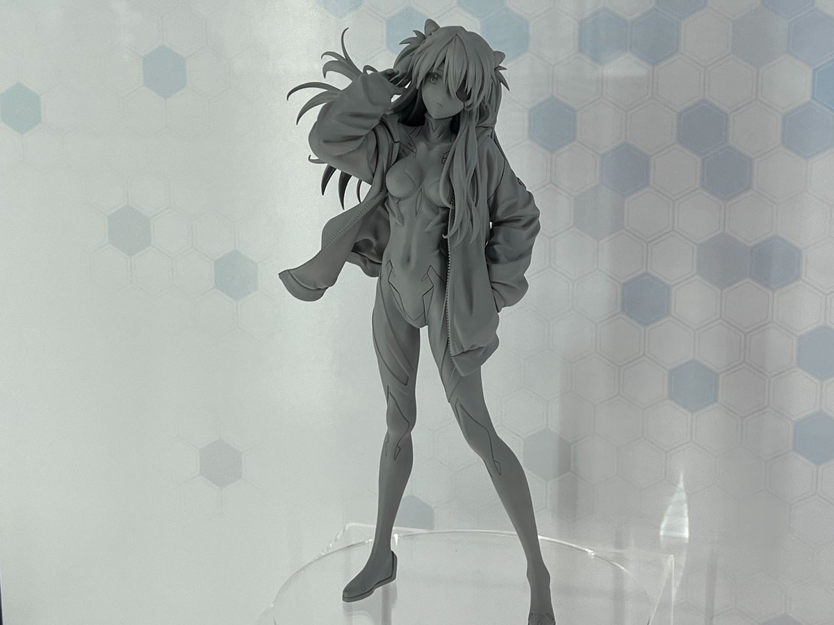 ngefigures's tweet photo. Shown at MegaHobby Expo 2023 It's SHOW TIME!! today -
New prototype from Alter - 1/7 Scale Figure - Evangelion 3.0+1.0 Thrice Upon A Time -  Shikinami Asuka Langley - Parker Ver.
She was shown off beside their previously announced Ayanami Rei, Long Hair ver. 1/7 scale figure. https://t.co/OQNKKtsX3d