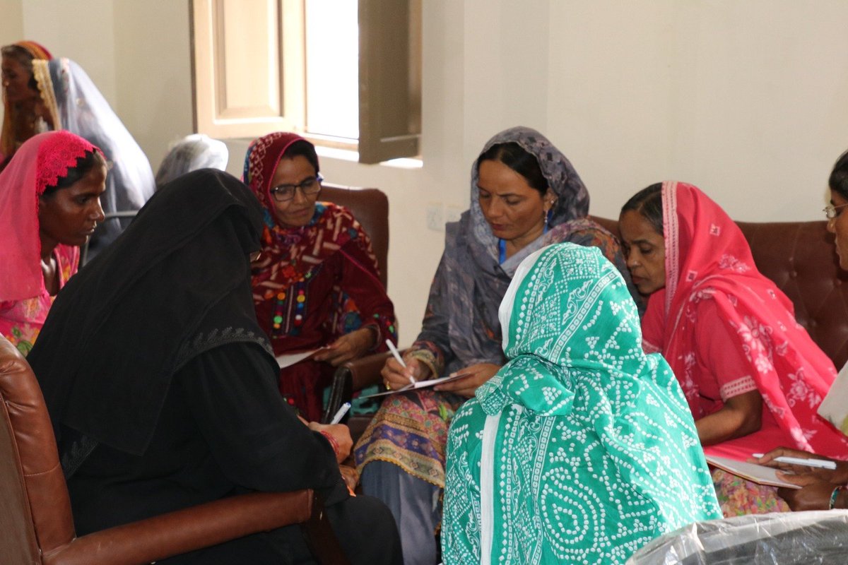 "Breaking Barriers, Healing Hearts: A Sneak Peek into our Tharparkar Session on Enhancing Access to Psychological Therapies. Together, we're fostering mental well-being in the heart of Tharparkar. 🌼 #MentalHealthInitiative #TharparkarHealing"