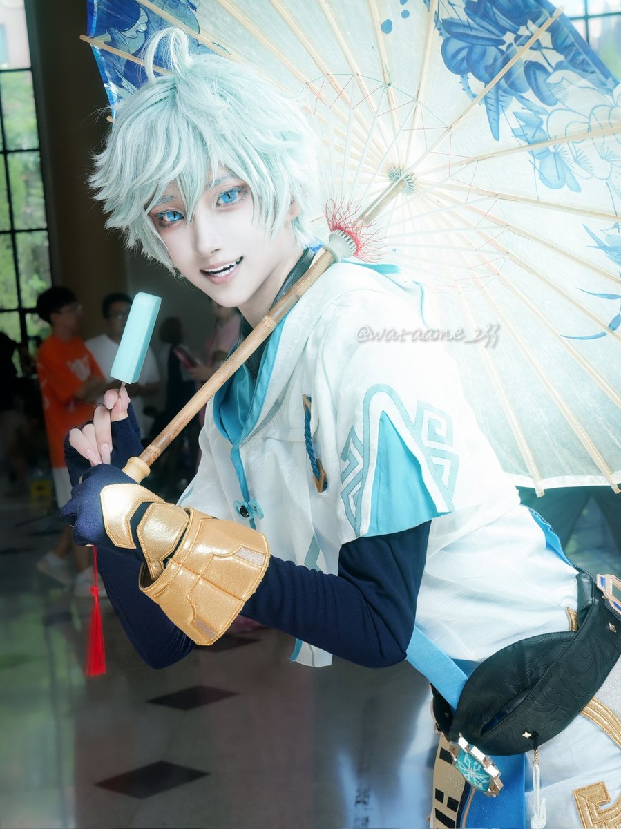 wataame233's tweet photo. ☺️

📷：归桑
#重云 #chongyun #原神 #GenshinImpact #cosplay https://t.co/idoeVsujYi