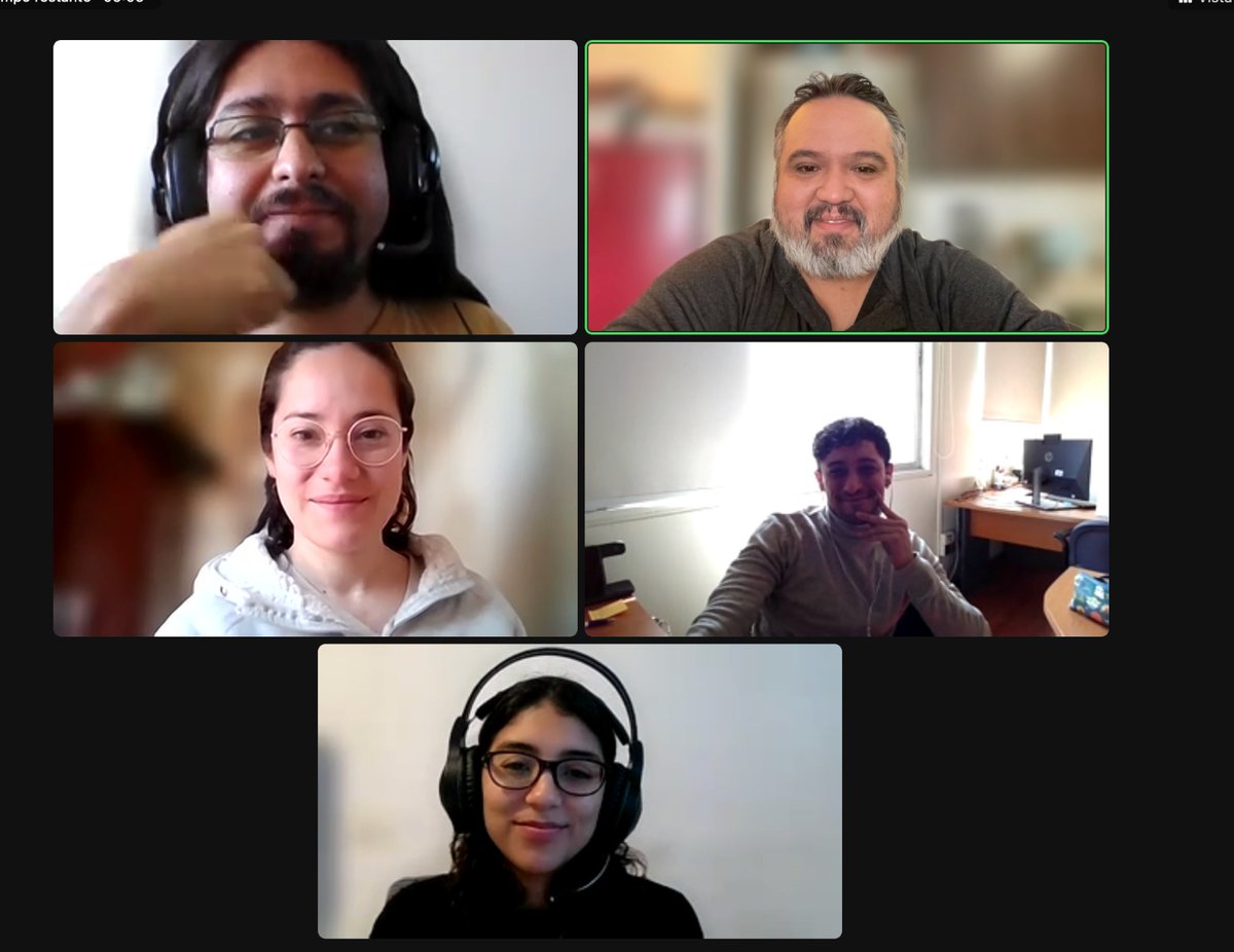 JoAleML's tweet image. Reunión directiva de Jóvenes Lingüistas de Chile