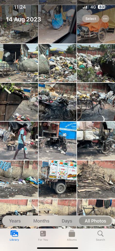 rafsaf's tweet photo. @kmc_kolkata @_FaridKhan @mamtamohan @MoHFW_INDIA @WBPolice 

What a health hazard for ppl staying and people passing . No roads to pass. Even kmc trucks dumps on road for them to segregate plastic Very bad. Prop action should b taken Last year there was a death on road of this https://t.co/WUgUoPEq3d