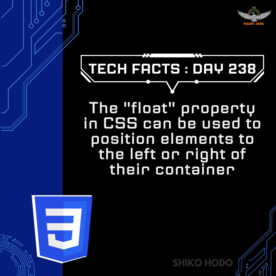 mahojase's tweet photo. Tech Facts: Day 238
#css #html #javascript #webdesign #programming #coding #webdevelopment #webdeveloper #python #php #developer #java #code #programmer #coder #website #web #webdesigner #software #frontend #design #computerscience #js #codinglif #bootstrap #dailytechfacts #Mjit https://t.co/awPOqesEht