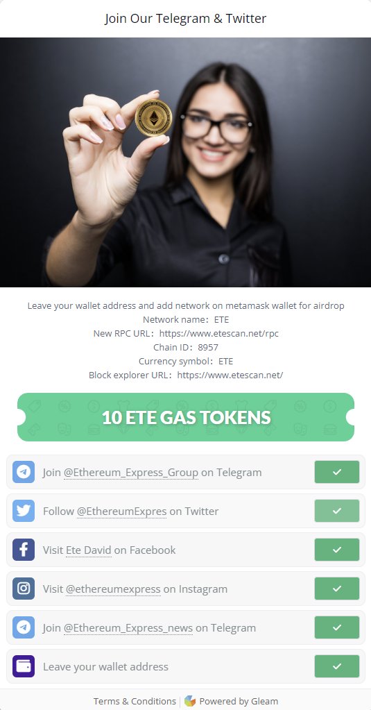 Ethereum Express tweet media