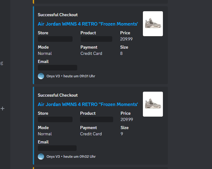 Good Morning 👟☀️

<a href="/GoatifyIO/">GOATIFY</a> 
<a href="/onyx_aio/">Onyx</a>