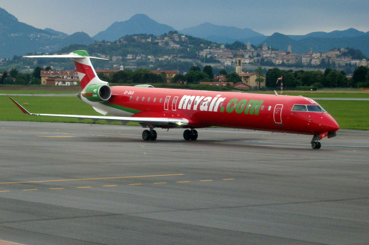jmlesavions's tweet image. Ces cies disparues. Myair.com (2004-2009), Italy.
#eidux #crj900 #crj900lr #bgy #bgyairport #bergame #planespotting #planespotter #plane #aviationphotography #aviation #aviationdaily #airlines
