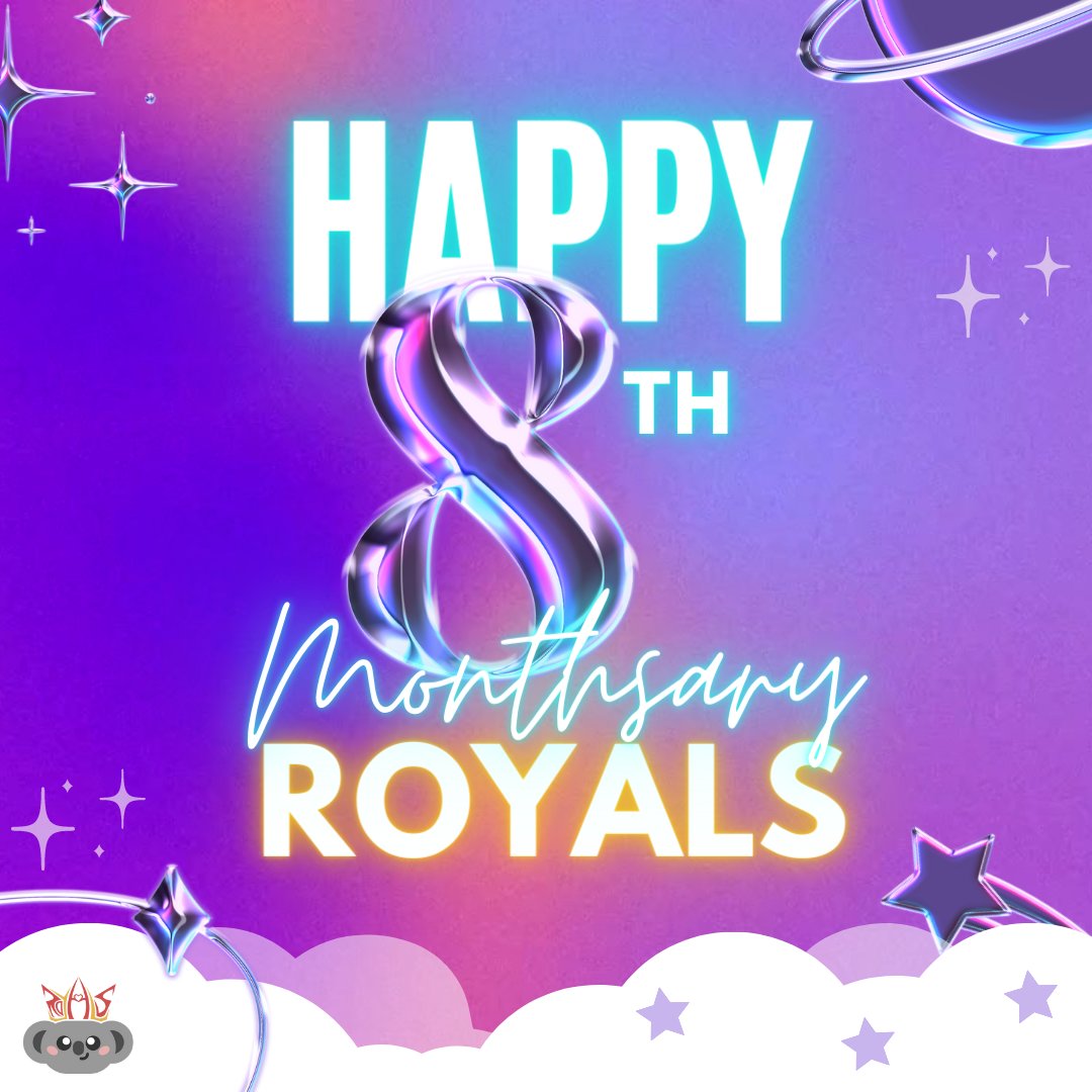 TeamRoyalsOFC's tweet photo. HAPPY 8TH MONTHSARY ROYALS!

Thank you for the wonderful 8 months that we're together. Expect greater things to come for our fandom!

Let's continue supporting Prince! 

Listen to Indak here: https://t.co/GmUDBZDOpP
YouTube Lyric Video: https://t.co/299CveVLdI

#8sRoyalsMonthsary https://t.co/22vlrAqJ9c