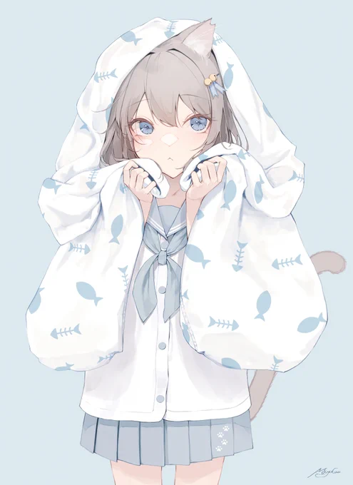お布団から出られにゃい…