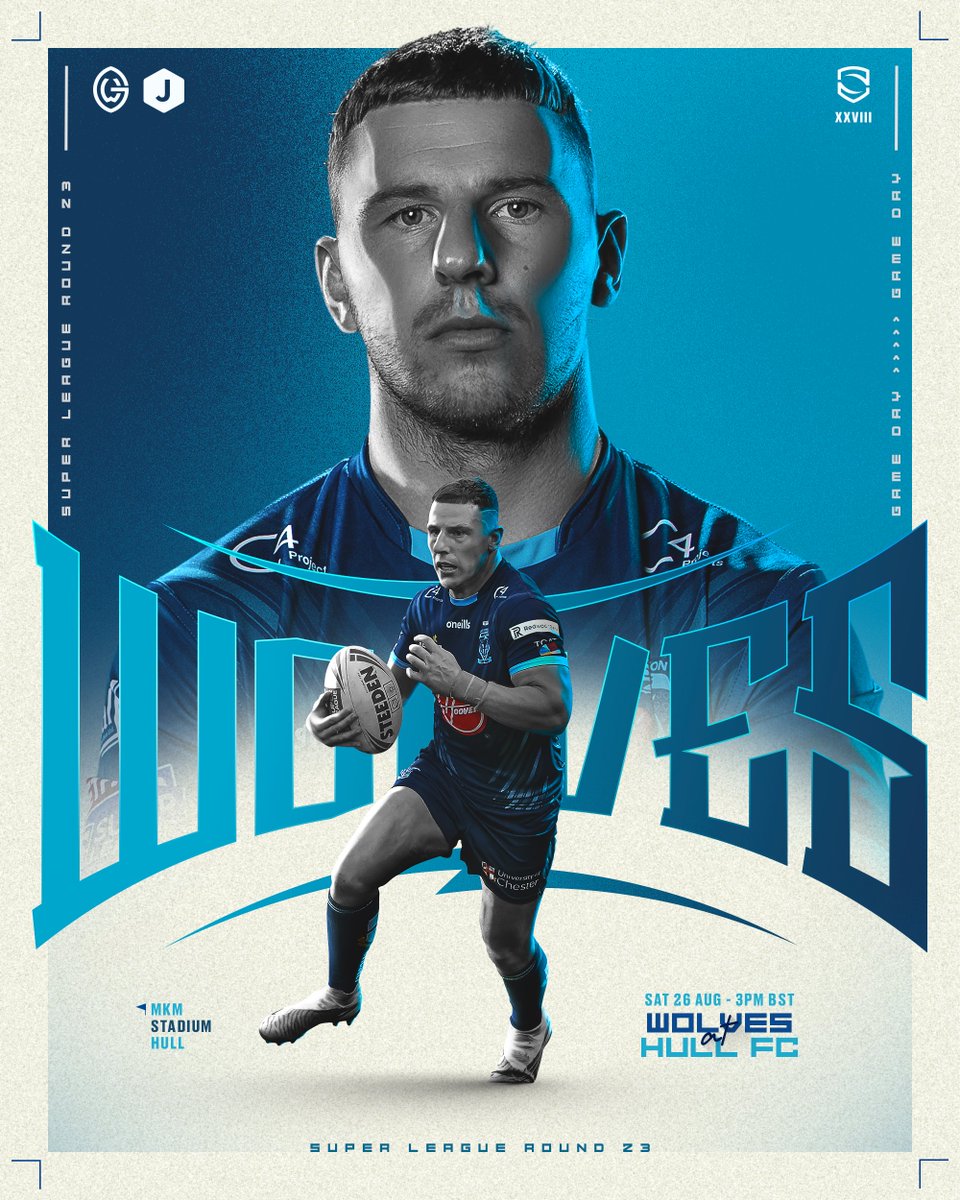 George7Williams's tweet photo. Gameday 🐺 Round 23 🔷 https://t.co/8IgN5kT8Us